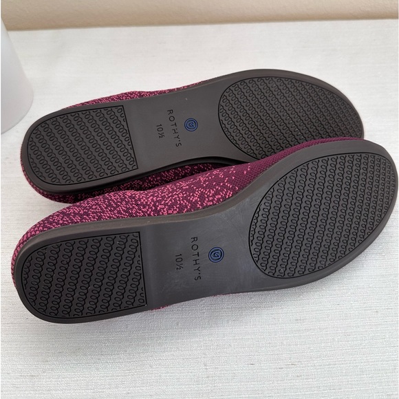 Rothy’s Fig Python Knit Flex Comfort Slip On Ballet Flats Women’s 10.5 - Picture 13 of 13